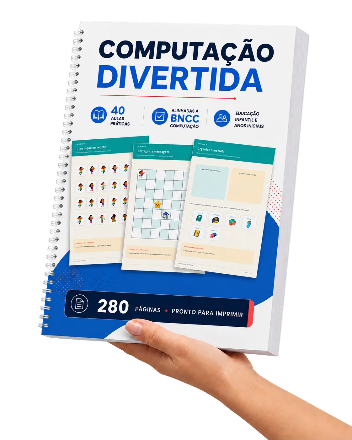 Apostila BNCC Computação Divertida em Destaque